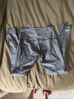 lululemon athletica Heathered Gray High-Rise Leggings